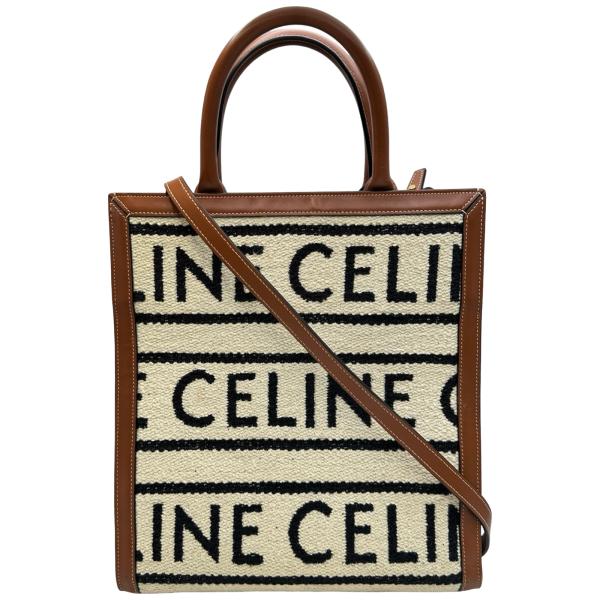 CELINE（セリーヌ） スモール パーティカル カバ 19208EFY ブラウン