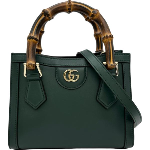GUCCI（グッチ） ダイアナスモールトートバッグ 832936 グリーン