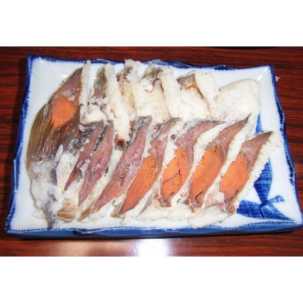 琵琶湖名産！天然ふな寿司 スライス皿盛り 120〜140g  贈答品にも最適です。