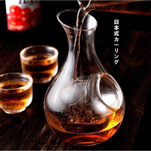 酒器 冷酒 ガラス製 氷 ポケット ウイスキー 酒 冷酒 とっくり 氷ポケット付き 業務用 家庭