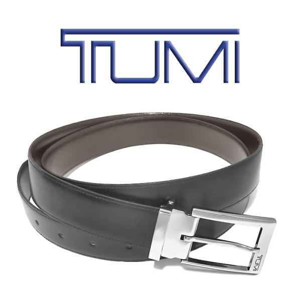 【未使用品 超美品】 トゥミ TUMI ベルト バックル レザー ブラック 110〜120cm メンズ 紳士 小物 シンプル カッティング可  大きいサイズ