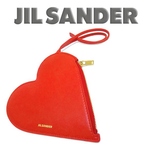 JIL SANDER（ジルサンダー） 【未使用品 超美品】 ハート型 ポーチ