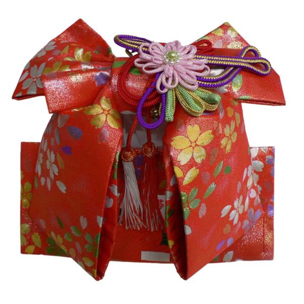 七五三・7歳用・結び帯・M（帯巾、14センチ）サイズ・o23-753-7