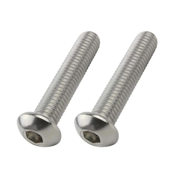 他サイト： ポッシュフェイス(POSH FAITH) バイク用品 ボタンキャップボルト ステンレス 2個入 M8X40 900840-B2の商品画像