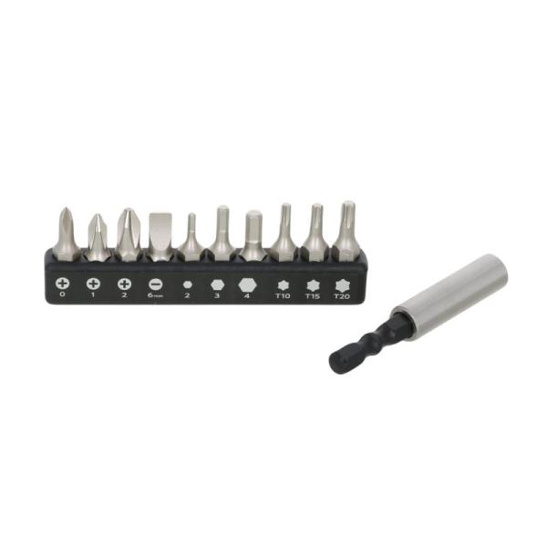 他サイト： 高儀(Takagi) EARTH MAN 差替式 ビットセット 25mm 11pcs DB-5A 6.35mm軸 磁気ドライバービット ショートビットの商品画像