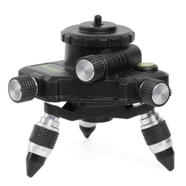 他サイト： Huepar 下げ振りアダプター 三脚接続アダプター マウント ベース 360°回転台 微調整 オスネジ1/4"ネジ 墨出し器用 AT2の商品画像