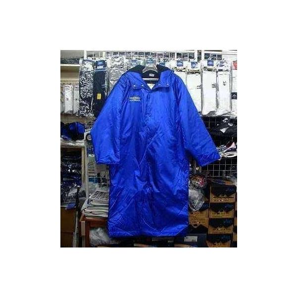 umbro（アンブロ） 激安 ;ロングボアコート 青 ブルー O-XOサイズ