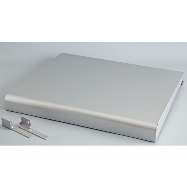 システムキッチン用ガスコンロカバー Ik2 75s 75cm用 シルバー 住宅設備 システムキッチン コンロ のフタが油ガードに早変わり不意の来客にも安心 サッとフタができます 広々とした調理スペースにずーっと使えて経済的ガスコンロ Ihクッキングヒーター