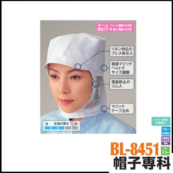 (�h���イ�ł��܂�) ��ƖX ���q�V�c�}�~�l�b�N�l�b�g�X BL-8451 ��Ɨp�X�q �L���b�v