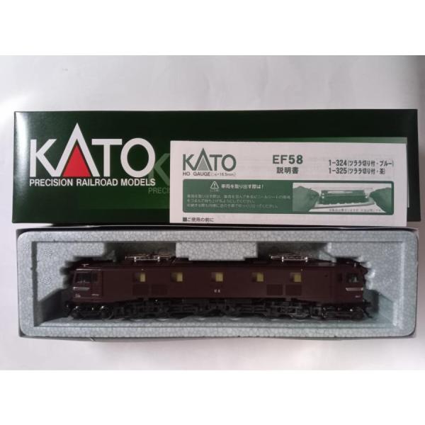 カトー（KATO） KATO HO 1-325 EF58(ツララ切り付・茶) : 大塚模型