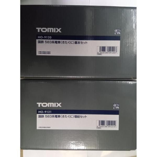 トミックス TOMIX HOゲージ HO-9120、HO-9121 国鉄 583系電車