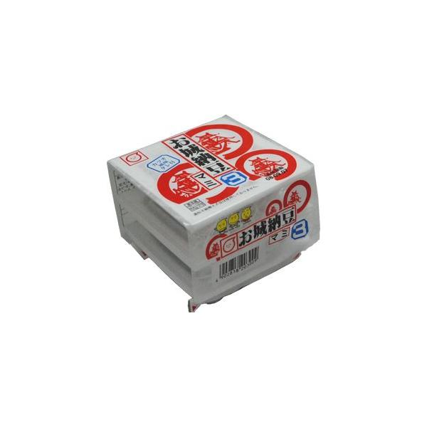 九州産　お城納豆　４０ｇ×３（１２０ｇ）　丸美屋（九州産・熊本）　【冷蔵】