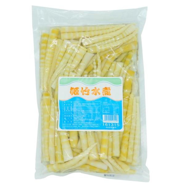 ◆同梱発送をご希望の場合◆こちらの商品は1個口に【　2個まで同梱することが可能　】です。同梱発送をご希望の場合には【　オプション項目　】より数量を追加下さい。商品名「太堀　水煮姫竹　1kg」姫竹の長さを揃えて水煮にしました。
