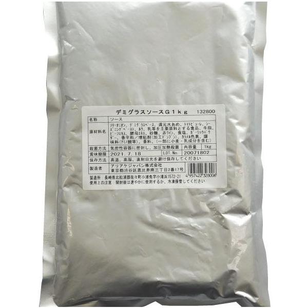 ◆同梱発送をご希望の場合◆こちらの商品は1個口に【　2個まで同梱することが可能　】です。同梱発送をご希望の場合には【　オプション項目　】より数量を追加下さい。商品名「アリアケ　デミグラスソースＧ　1kg」オーブンで原料を焙煎し、焼きの香りを...