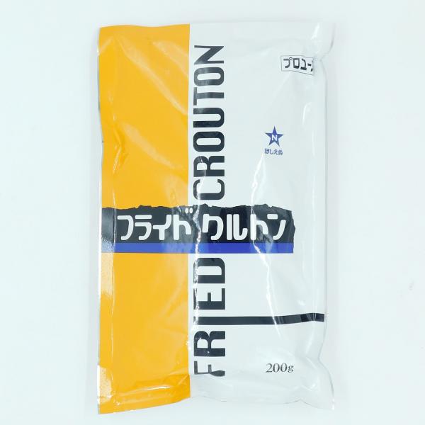 ◆商品発送情報◆こちらの商品は1個口に【　2個まで同梱することが可能　】です。同梱発送をご希望の場合には【　オプション設定　】より数量を追加下さい。商品名「ほしえぬ　フライドクルトン　200g」クリスピーな食感が特徴のトッピング用食材です。...