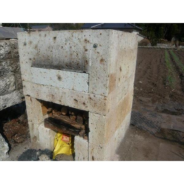 大谷石2級ピザ窯セット : 山南石材店 大谷石加工品販売 - 通販 - Yahoo