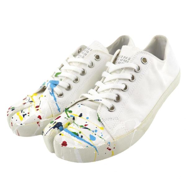 Maison Margiela 22AW Tabi キャンバス スニーカー TIME SALE] Maison Margiela メゾンマルジェラ Tabi ハイカット
