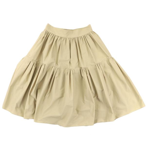 美品✨フォクシーニューヨーク　ティアードスカート　フレア　ベージュ　３８ opal-shop1_17212