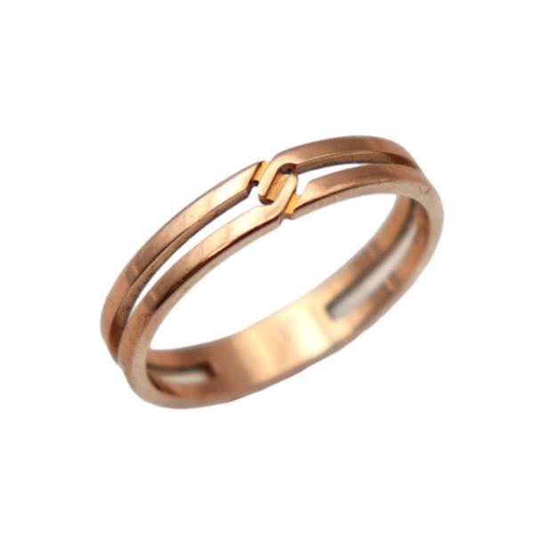 GUCCI グッチ インフィニティ リング ♯20 約18.5号 AU750 K18PG