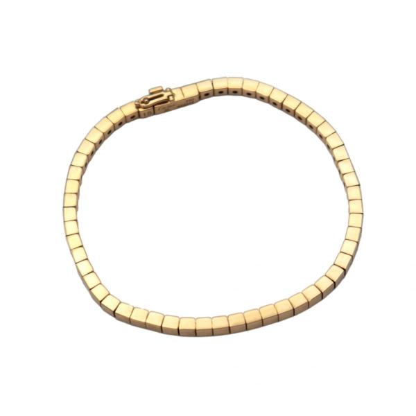Cartier（カルティエ） 美品 ラニエール ブレスレット #15 K18YG 750