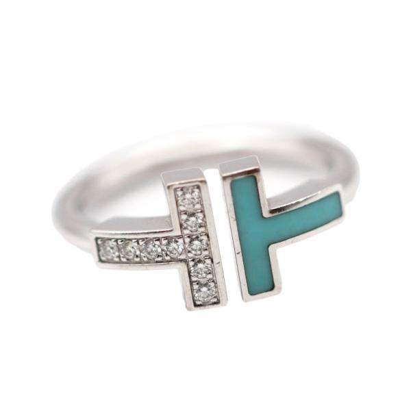 ティファニー　ロゴ　バンドリング 【約10号】 Tiffany & Co. - ティファニー リング フォーエバー クラシック