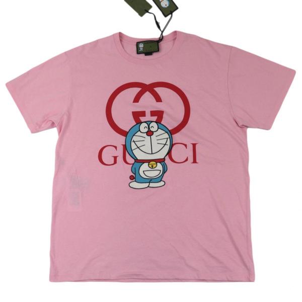 未使用 グッチ×ドラえもん 21SS クルーネック半袖Tシャツ メンズ