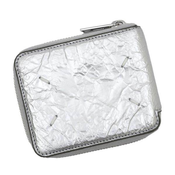 ♦︎美品♦︎ レスポ 財布 二つ折り オーロラ シルバー メタリック コンパクト opal-shop1_2100020000010750