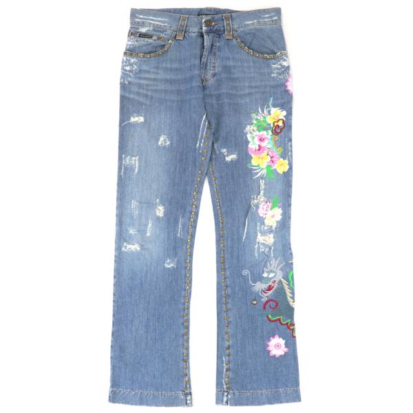 【極美品】DOLCE&GABBANA デニムパンツ size46 楽天市場】ドルガバ デニム メンズ サイズ46の通販