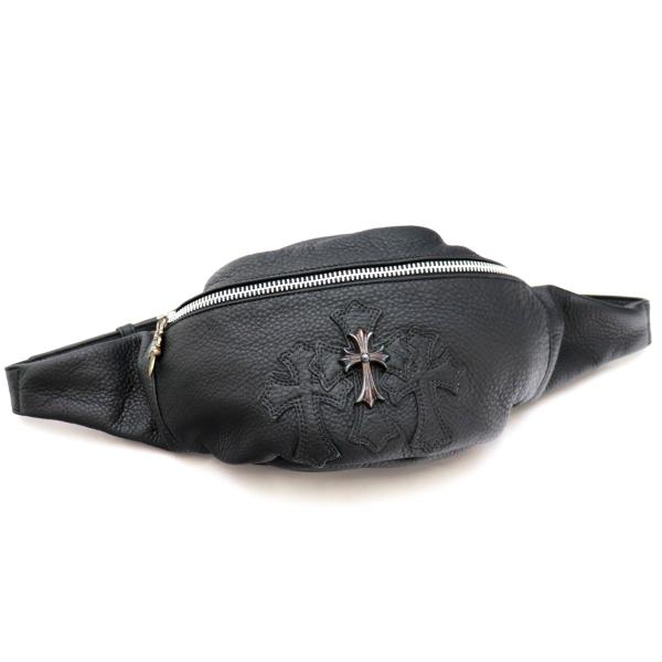 美品 クロムハーツ スナットパック#3 3セメタリークロス ボディバッグ