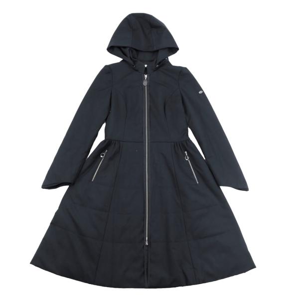 フォクシーニューヨーク タキシードクッション 中綿ロングコート 38 opal-shop1_2100020000016100