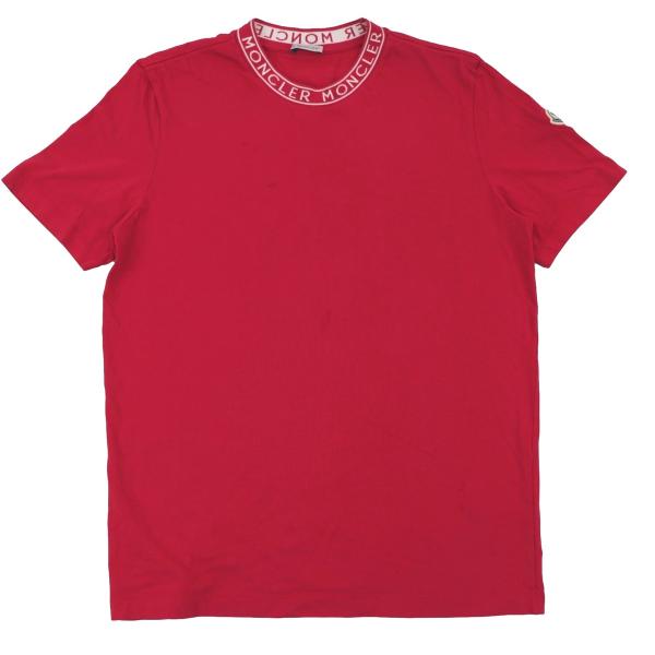 追跡送料込 25SS MONCLER バックレタリングロゴ Tシャツ 21SS【モンクレール 偽物】バックレタリングロゴ&ロゴワッペンT