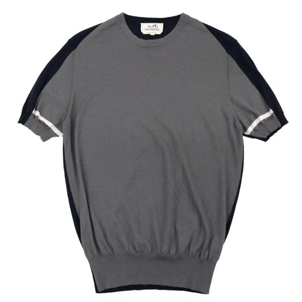 HERMES 2025aw 半袖 ニットトップス　⭐︎ HERMES 2025aw 半袖 ニットトップス ⭐︎ HERMES 2025aw 半袖 ニット