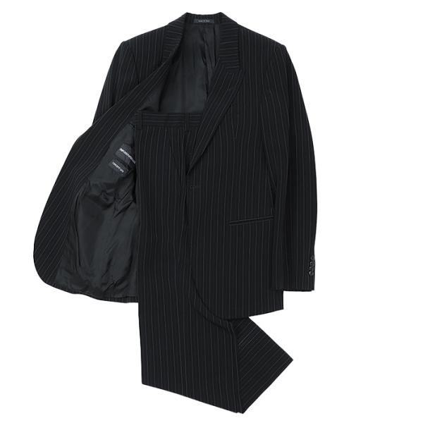 EMPORIO ARMANI 【美品】エンポリオ・アルマーニ スーツ ピークド