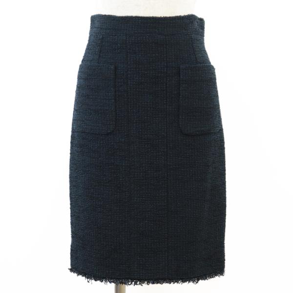 CHANEL 柔らかいツィードスカート CHANEL 【極美品】CHANEL シャネル スカート 13年 P45116