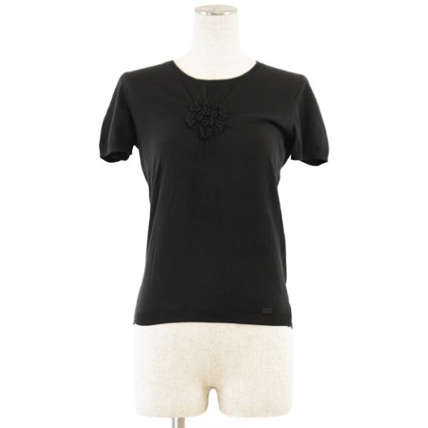 CHANEL（シャネル） 【美品】CHANEL ニット 03C P20468 シャーリング 