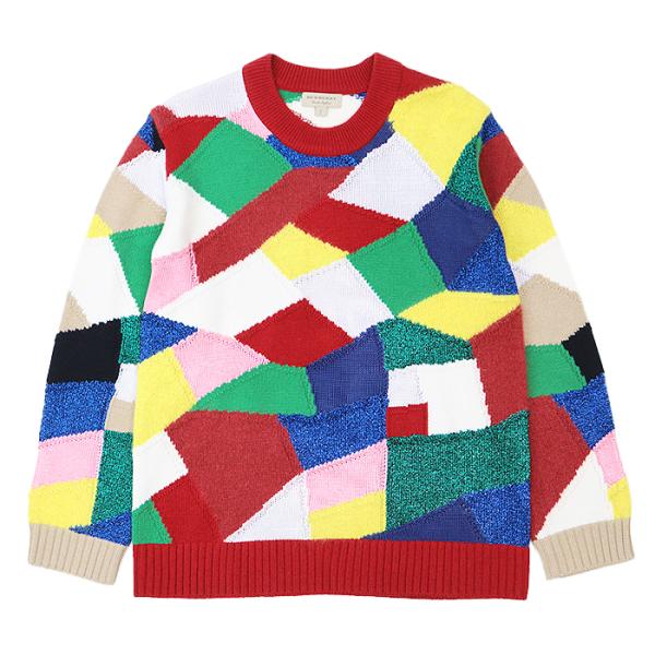 美品 BURBERRY 22SS センター ロゴ 薄手 ウール セーター S BURBERRY 【極美品】BURBERRY バーバリー セーター ニット