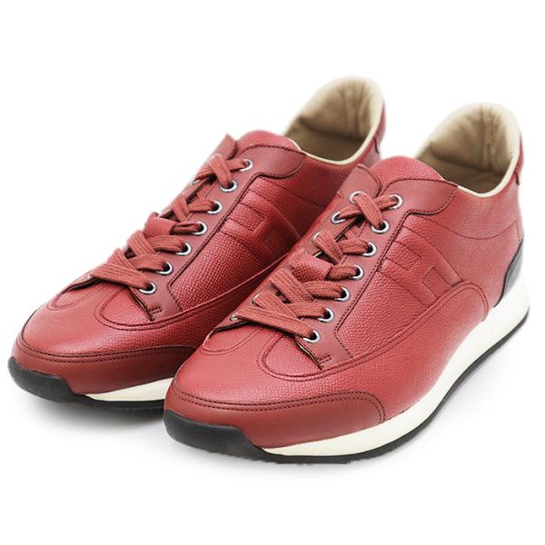 HERMES（エルメス） 【極美品】HERMES スニーカー クイック Hロゴ