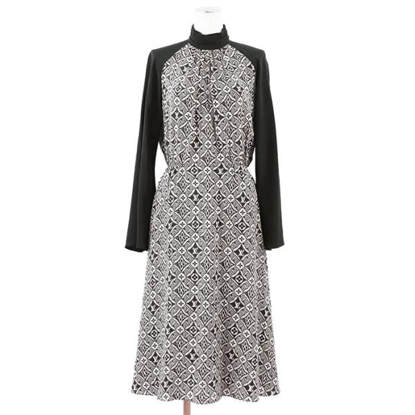 LOUIS VUITTON 【美品】LOUIS ルイ ヴィトン ワンピース SINCE 1854