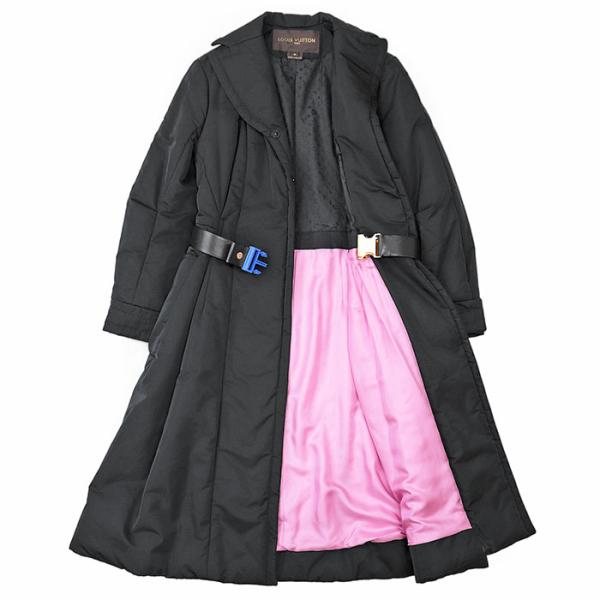 LOUIS VUITTON（ルイ・ヴィトン） コート 中綿 LV ロゴ バックル