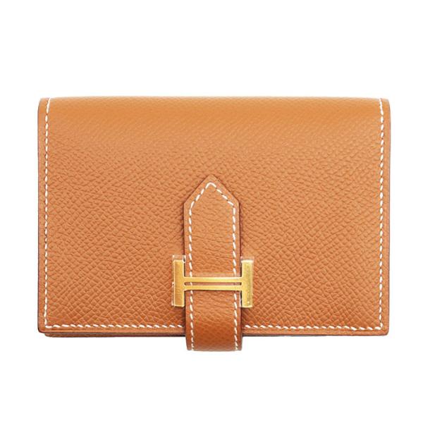 HERMES（エルメス） 【極美品】HERMES ベアン ミニ エプソン カード