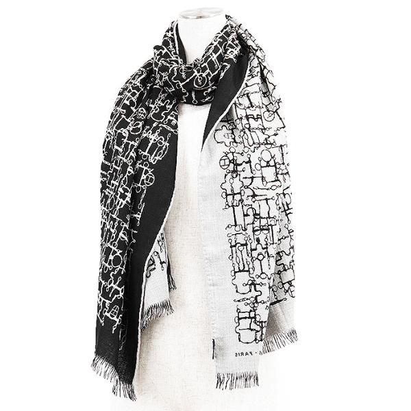 HERMES（エルメス） ストール コレクシオン・エケストル カシミヤ