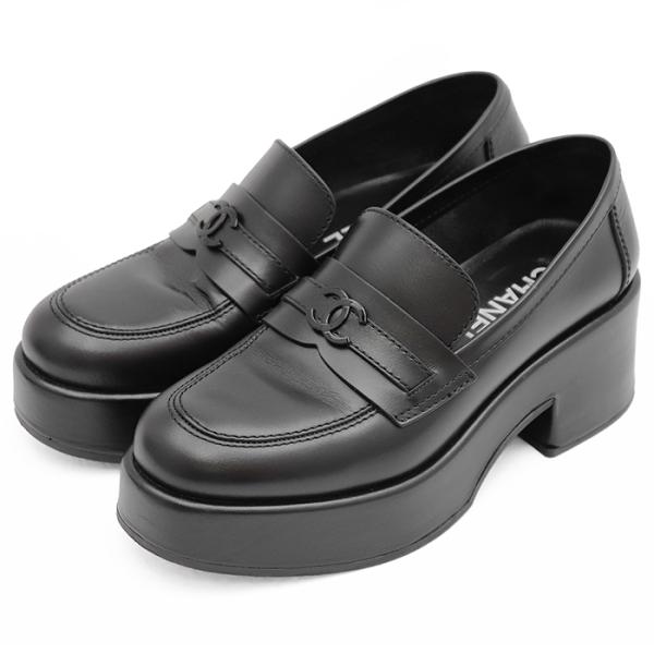 CHANEL（シャネル） 【極美品】CHANEL プラットフォームローファー