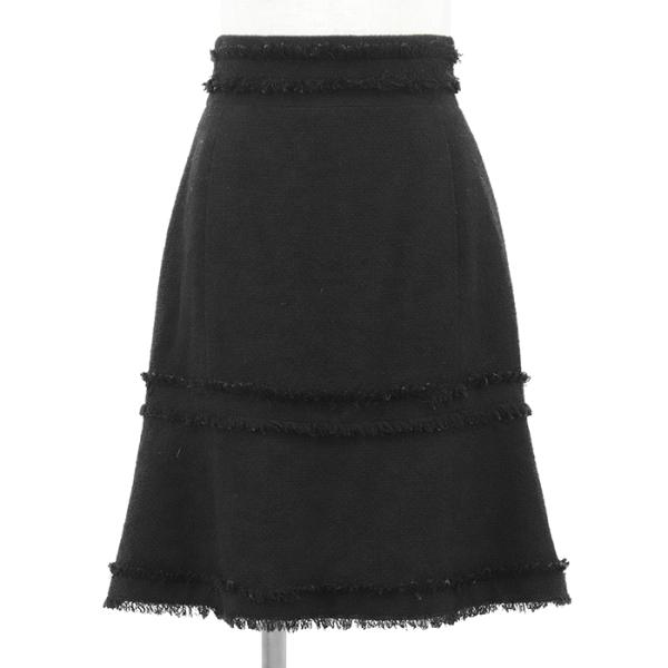 【美品・現行】CHANEL フレアスカート ココボタン　36 CHANEL（シャネル） SALE【極美品】CHANEL スカート 36 レディース 07A