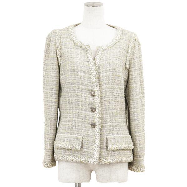 CHANEL（シャネル） 【美品】CHANEL ジャケット ツイード 42