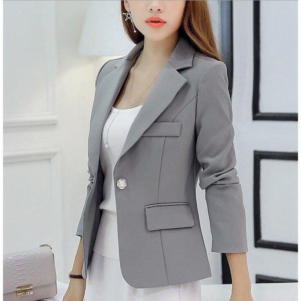 春夏秋新品スーツジャケットol通勤仕事着プルオーバー女性コートジャケットレディース着痩せカーディガンスーツテーラードジャケット Xkungel Tsfpm862 Open Clothes 通販 Yahoo ショッピング