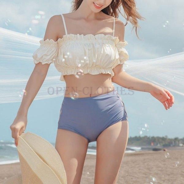安い水着 白 フリルの通販商品を比較 ショッピング情報のオークファン