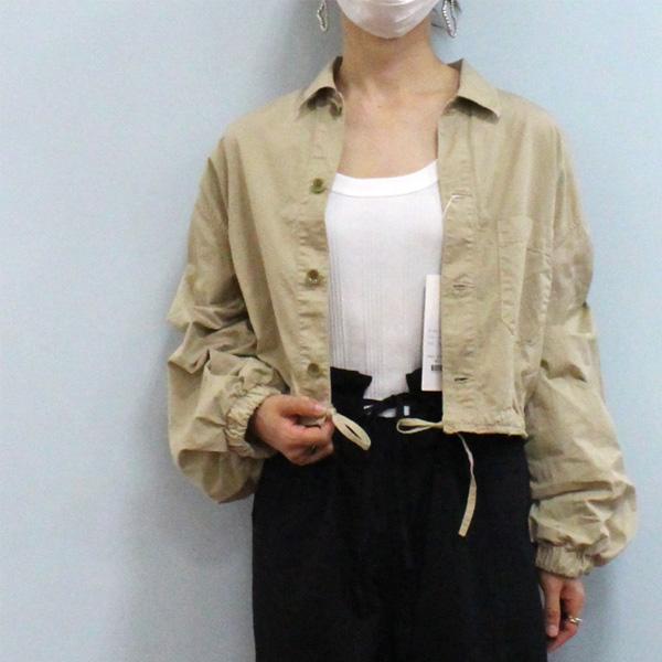 Johnbull（ジョンブル） JL243S02 コットン リネン カルゼ クロップド 