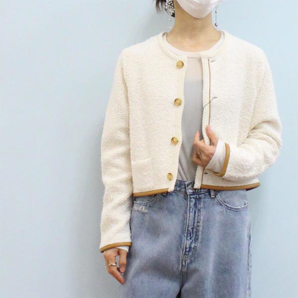 30%OFFMACPHEE マカフィー TOMORROWLAND トゥモローランド 12-02-44-02201 パイピング クルーネック カーディガン 30%OFFMACPHEE マカフィー TOMORROWLAND トゥモローランド 12-02-44-02201 パイピング クルーネック カーディガン