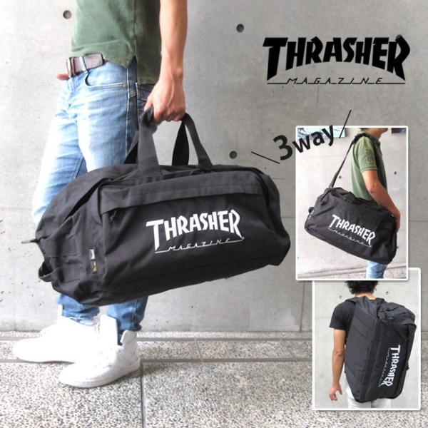 Thrasher スラッシャー リュック ボストン ショルダー バッグ 3way 3