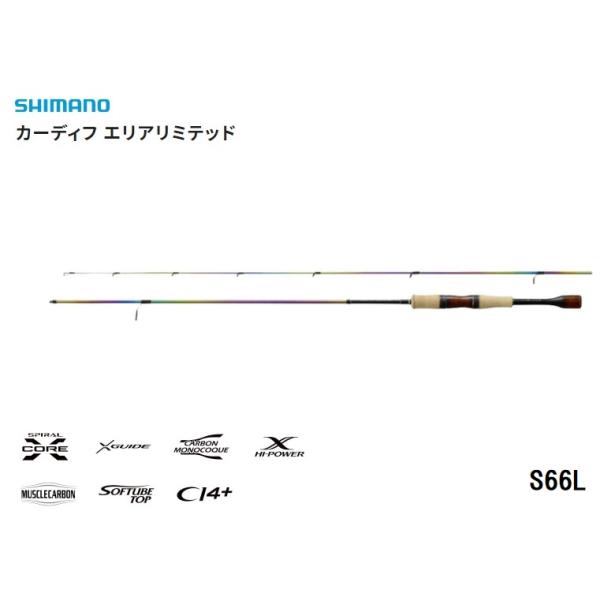 シマノ カーディフ エリアリミテッド S66L : オープンウォーター Yahoo